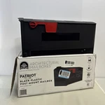 Architectural Mailbox Patriot Plastic Mount Medium GMB505BAM Cracked Lid. Fixed Price $12.77.