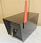Boss 7506 Black Manager Locking Security Mailbox Large With 3 Keys. Fixed Price $62.95.