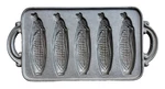 Vintage Nos 1984 John Wright 5-SLOT Cast Iron Cornhuskers Pan, Feet, Made Usa. Fixed Price $31.28.