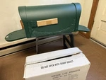 Special Lite Products Floral Mailbox Curbside Two Doors SCF-1003-TD. Fixed Price $299.99.