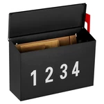 Wall-mount Mailbox With One Flag Kit And Three Sets Of 0-9 Number Sticke. Fixed Price $44.74.