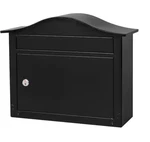 Architectural Mailboxes Saratoga Locking Wall Mount Black Steel 2550B-10. Fixed Price $31.50.