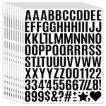 Ynhay 1960PCS Waterproof 1" Vinyl Alphabet & Number Stickers - Inch, Black. Fixed Price $14.76.