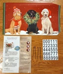 Magnetic Mailbox Cover Mailwraps By Works Christmas Dogs Labs And Golden. Fixed Price $10.95.