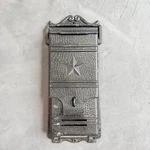 Vintage Remington Hardware Star #610 Aluminum Mailbox Wall Mount , Black. Fixed Price $85.00.