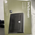 Architectural Mailboxes Whitman Wall-mounted Locking Metal Black. Fixed Price $20.00.