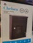 Architectural Mailboxes Chelsea Black Galvanized Steel Locking Wall. Fixed Price $19.49.