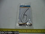 QTY=3: 841608 Hillman 4" Reflective House Number. Fixed Price $8.74.