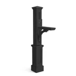 Mayne Newport Plus Mailbox Post With Standard Arm Weather-resistant, Durable C. Fixed Price $177.45.