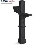 Fade Resistant Mailbox Support Holds 8LBS Standard 4X4 Post Planter Arm Included. Fixed Price $243.18.