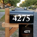 Diggoo 6" Reflective Mailbox Numbers Sticker Decal Die Cut Elegant Style Vinyl. Fixed Price $21.89.
