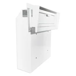 Plugsharge Rainproof Heavy Duty Through The Door Safe Mail Drop Box, White. Fixed Price $93.99.