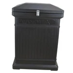 Parcelwirx Premium Vertical Storage Cabinet/lockable Graphite Hinged Lid. Fixed Price $205.64.
