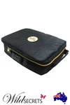 New My Toy Box Black Satin Lockable Storage Case, Wild Secrets. Fixed Price $49.10.