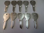 Lot 10 Pc 1646R Key Blanks / Mail Box Ilco Usa. Fixed Price $13.99.