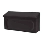 Architectural Mailboxes Windsor Black, Small, Plastic, Wall Mount. Fixed Price $19.99.