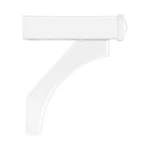 Salsbury Arm Kit Repl For Deluxe Post 1 Roadside Mailbox White. Fixed Price $88.42.
