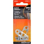Hillman Steel-plated Silver Keyhole Picture Hanger 20 Lb Pk. Fixed Price $6.95.