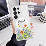 Flower Custom Magnetic Clear Phone Case Cover For Samsung Galaxy S26 A17 A57 A37. Fixed Price $7.99.