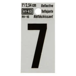 Hy-ko 1.25" Reflective Number 7 (10 Pcs.). Fixed Price $12.65.