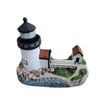 Lighthouse 1995 Harbour Lights Collection #162 Brant Point Ma 4491/9500 Coa. Fixed Price $31.50.