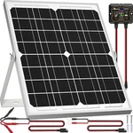 Solperk Solar Panel Kit 20W 12V, Waterproof Battery Trickle Charger Mai.... Fixed Price $55.99.