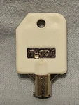T-004 Vending Key White New Fits 1-800, Lypc, Line. Fixed Price $14.94.