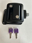 43610 Black Door Lock 2 Keys Deadbolt Rv Travel Trailer Flush Mount Global. Fixed Price $25.95.