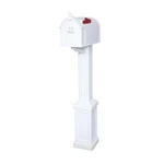 Craftsman & Post Kit, Large Outdoor Mailbox, Durable Plastic, Easy .... Fixed Price $123.43.