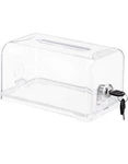 Polmart Tip / Donation Suggestion Business Card Collection Box With Lock .... Fixed Price $40.00.