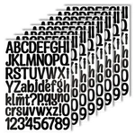 Shunyinlai 1.5 Inch Letters Stickers 552 Piece Capital Alphabet Black. Fixed Price $12.20.
