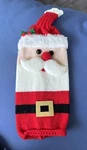 Christmas Wine Bottle Covers-creative Knitted Gift! Santa, Snowman, Or Reindeer. Fixed Price $8.50.
