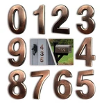 Yocosii 3 Inch Bronze House Numbers For Mailbox Door Address, Home Office .... Fixed Price $17.98.