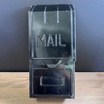 Vintage Metal Wall Mount Mailbox Mid-century Post Rustic Farmhouse Decor. Fixed Price $38.00.