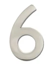 3582SN-6 4 Inch Solid Brass Floating House Number, By Architectural Mailboxes. Fixed Price $15.00.