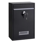 Locking Mailboxes Wall Mounted Vertical Jssmst Key Drop Medium, Black. Fixed Price $40.99.