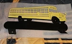 Two (2) School Bus Mailbox Toppers. Both Are Metal. 18 Inches.. Fixed Price $120.00.