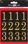 Hillman 842270, 2" Gold / Black Numbers Kit (square Cut). Fixed Price $9.19.