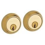 Baldwin 8021031 Double Cylinder Deadbolt For 1-5/8" Bore Hole, Non-lacquered Bra. Fixed Price $120.00.