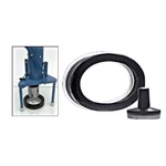 C.r. Laurence RR24 Crl 2" X 4" Oval Suction Base Drilling Ring With Plug - Blue. Fixed Price $35.99.