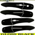 For 2017-2024 Nissan Armada Gloss Black Door Handle Covers With Smart Keyholes. Fixed Price $54.98.