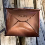 Nach Copper Envelope Style Wall Mount Mailbox Weather Resistant 12.5X5X10 In. Fixed Price $100.00.
