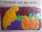 Cbk Ltd Nylon Standard Mail Box Cover 18" 20" Fall Cornucopia Pumpkin New. Fixed Price $9.95.