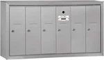 Salsbury : 6-DOOR Surface Mount Vertical Mailbox With Usps Access (gray). Fixed Price $899.00.