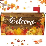 Blosssound Fall Mailbox Cover Magnetic Thanksgiving Post Decor Orange. Fixed Price $10.52.