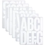 18 Sheets Letter Number Stickers, 5 Inch Vinyl Alphabet Self-adhesi.... Fixed Price $17.09.