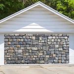 Rock Stone Wall Garage Door Decorations, Vintage Brick Ancient. Fixed Price $59.95.