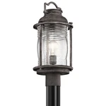 Kichler 49573 Weathered Zinc Ashland Bay Outdoor Post Light. Fixed Price $311.99.