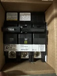 New In Box Square D QOB3150VH 150A Pole Bolt On Circuit Breaker. Fixed Price $525.00.