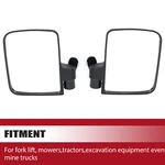 220LB Rated Magnetic Tractor Mirrors For John Deere New Holland Kubota Bx. Fixed Price $29.29.